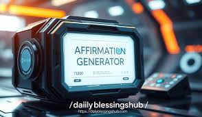 daily affirmation generator